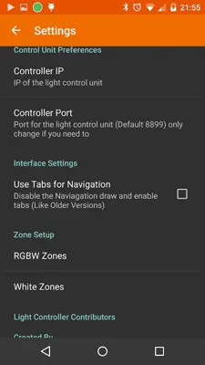 Light Controller android App screenshot 2